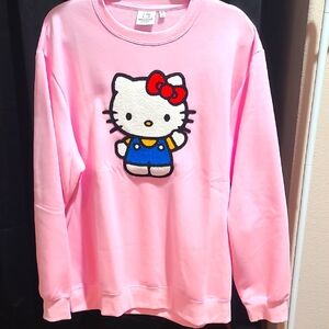 Hello Kitty Pink Womens Sweatshirt